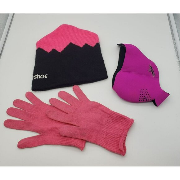 Vintage Tyrolia By Head Ladies Celtech Ski Suit Size 8 Black Pink Green Yellow N - Picture 3 of 16